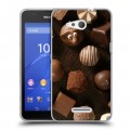 Дизайнерский пластиковый чехол для Sony Xperia E4g Конфеты