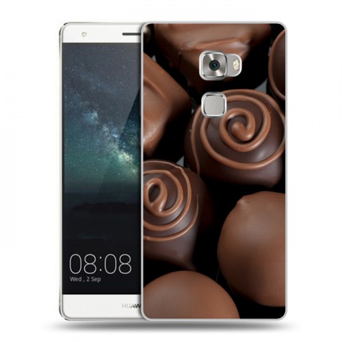 Дизайнерский пластиковый чехол для Huawei Mate S Конфеты