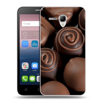 Дизайнерский силиконовый чехол для Alcatel One Touch POP 3 5.5 Конфеты (на заказ)