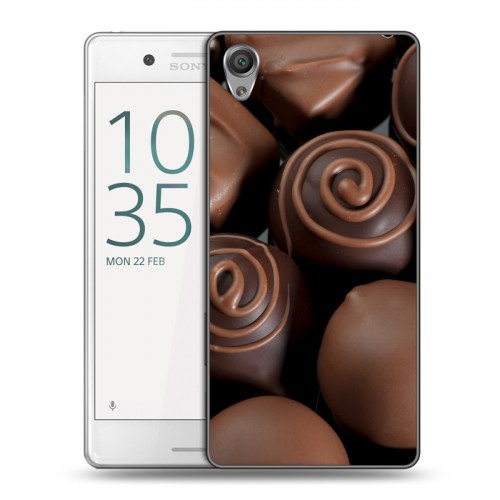 Дизайнерский пластиковый чехол для Sony Xperia X Performance Конфеты