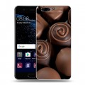 Дизайнерский пластиковый чехол для Huawei P10 Конфеты