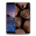 Дизайнерский пластиковый чехол для Nokia 7 Plus Конфеты