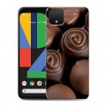 Дизайнерский пластиковый чехол для Google Pixel 4 Конфеты