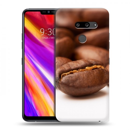 Дизайнерский пластиковый чехол для LG G8 ThinQ Кофе напиток