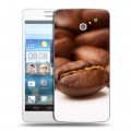 Дизайнерский пластиковый чехол для Huawei Ascend D2 Кофе напиток