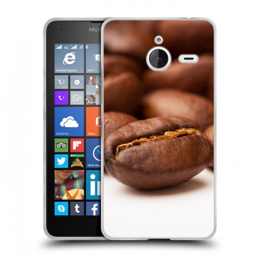 Дизайнерский пластиковый чехол для Microsoft Lumia 640 XL Кофе напиток