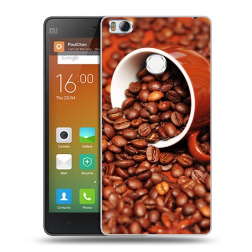 Дизайнерский пластиковый чехол для Xiaomi Mi4S Кофе напиток