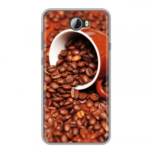 Дизайнерский силиконовый чехол для Huawei Y5 II Кофе напиток