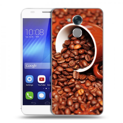 Дизайнерский пластиковый чехол для Huawei Honor 6C Кофе напиток