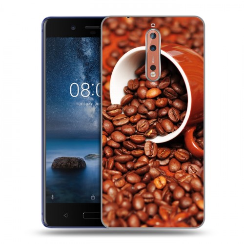 Дизайнерский пластиковый чехол для Nokia 8 Кофе напиток