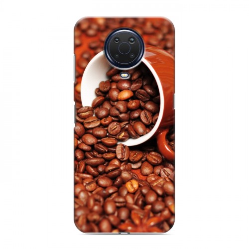 Дизайнерский силиконовый чехол для Nokia G20 Кофе напиток