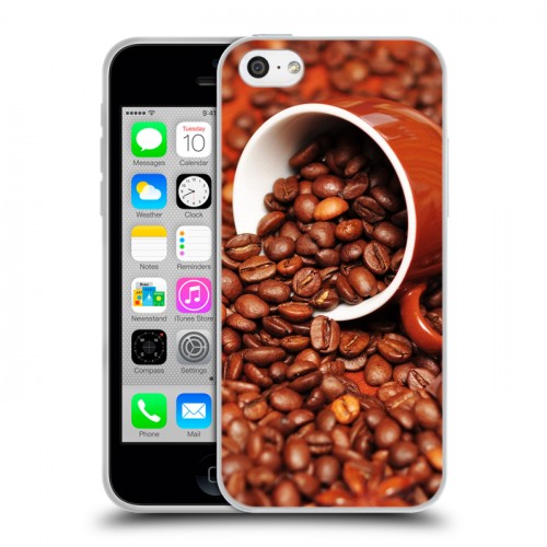 Дизайнерский пластиковый чехол для Iphone 5c Кофе напиток