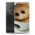 Дизайнерский пластиковый чехол для Sony Xperia L1 Кофе напиток