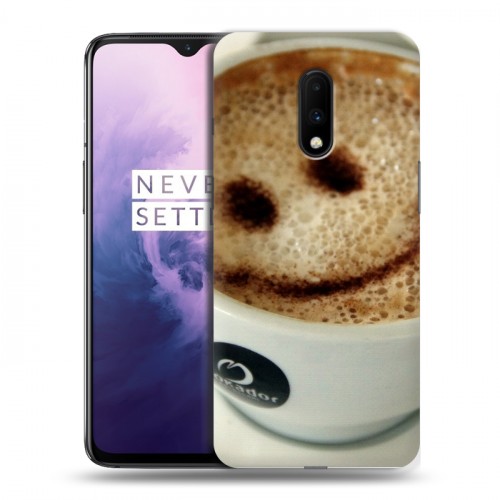 Дизайнерский пластиковый чехол для OnePlus 7 Кофе напиток