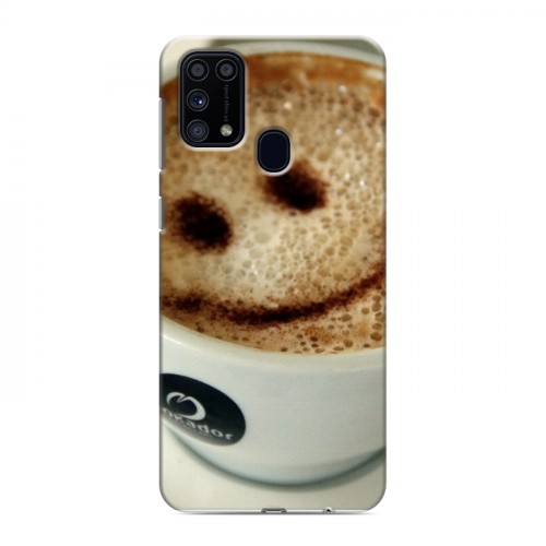 Дизайнерский силиконовый чехол для Samsung Galaxy M31 Кофе напиток