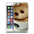 Дизайнерский силиконовый чехол для Iphone 6 Plus/6s Plus Кофе напиток