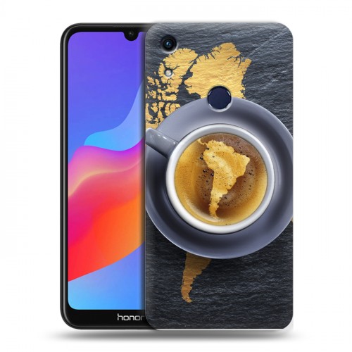 Дизайнерский пластиковый чехол для Huawei Honor 8A Кофе напиток