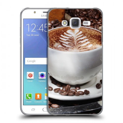 Дизайнерский пластиковый чехол для Samsung Galaxy J5 Кофе напиток