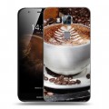 Дизайнерский силиконовый чехол для Huawei G8 Кофе напиток