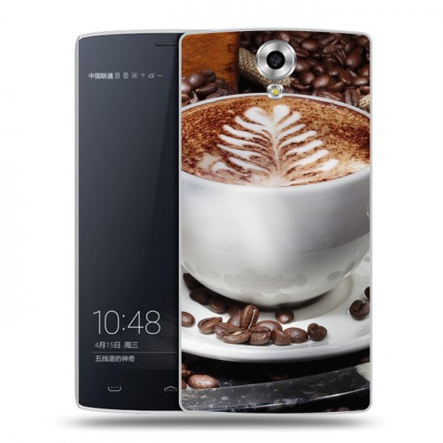 Дизайнерский силиконовый чехол для Homtom HT7 Кофе напиток