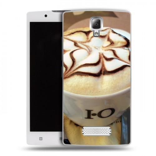 Дизайнерский пластиковый чехол для Lenovo A2010 Кофе напиток