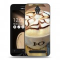 Дизайнерский пластиковый чехол для ASUS ZenFone Go 4.5 Кофе напиток