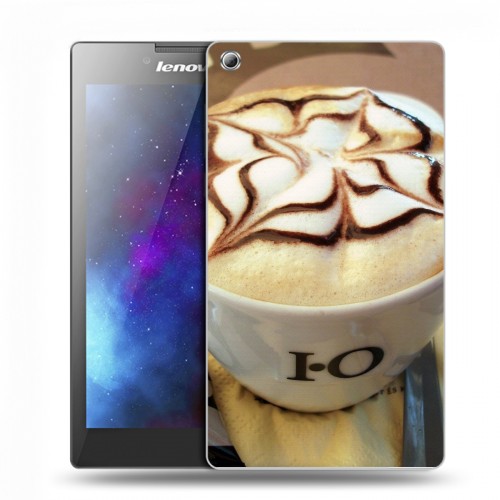 Дизайнерский силиконовый чехол для Lenovo Tab 3 7 Кофе напиток