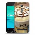 Дизайнерский пластиковый чехол для ASUS ZenFone Go ZB500KL Кофе напиток
