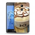 Дизайнерский пластиковый чехол для Huawei Honor 6C Pro Кофе напиток