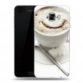 Дизайнерский пластиковый чехол для Samsung Galaxy C5 Кофе напиток