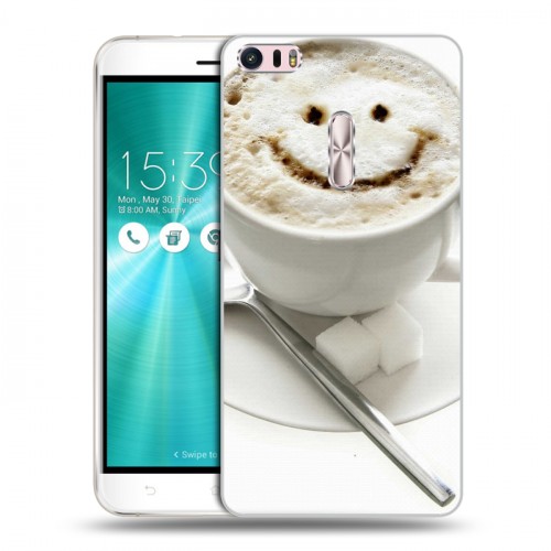 Дизайнерский пластиковый чехол для Asus ZenFone 3 Ultra Кофе напиток