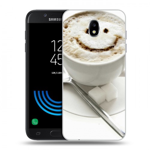 Дизайнерский пластиковый чехол для Samsung Galaxy J5 (2017) Кофе напиток