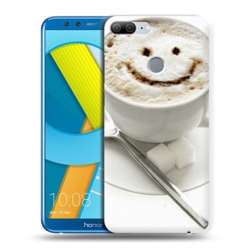 Дизайнерский пластиковый чехол для Huawei Honor 9 Lite Кофе напиток