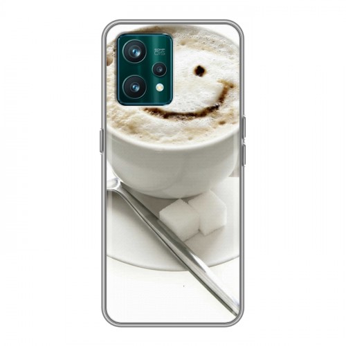 Дизайнерский пластиковый чехол для Realme 9 Pro Plus Кофе напиток
