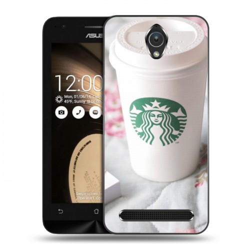 Дизайнерский пластиковый чехол для ASUS ZenFone Go 4.5 Кофе напиток