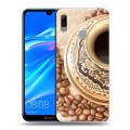 Дизайнерский пластиковый чехол для Huawei Y6 (2019) Кофе напиток