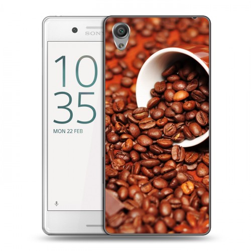Дизайнерский пластиковый чехол для Sony Xperia X Performance Кофе напиток