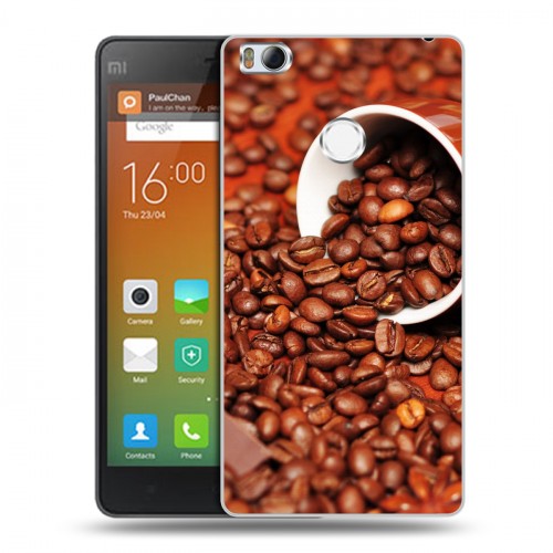Дизайнерский пластиковый чехол для Xiaomi Mi4S Кофе напиток