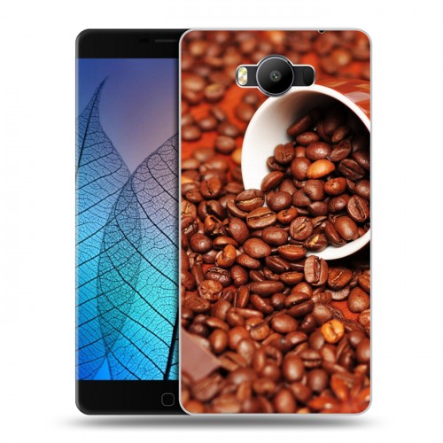 Дизайнерский силиконовый чехол для Elephone P9000 Кофе напиток