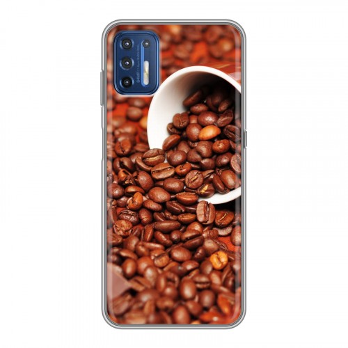 Дизайнерский силиконовый чехол для Motorola Moto G9 Plus Кофе напиток