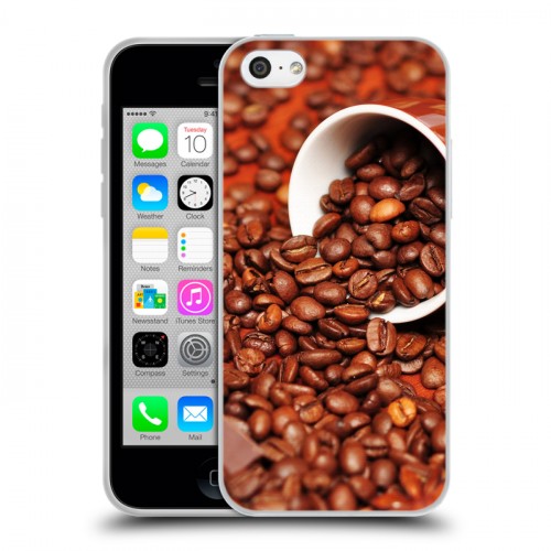 Дизайнерский пластиковый чехол для Iphone 5c Кофе напиток