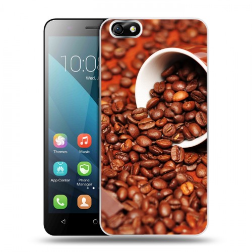 Дизайнерский пластиковый чехол для Huawei Honor 4X Кофе напиток
