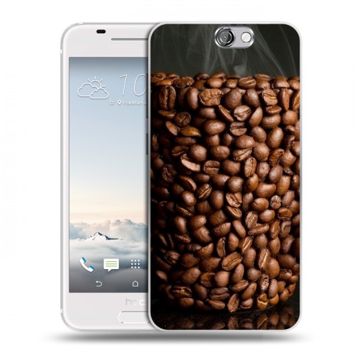 Дизайнерский пластиковый чехол для HTC One A9 Кофе напиток