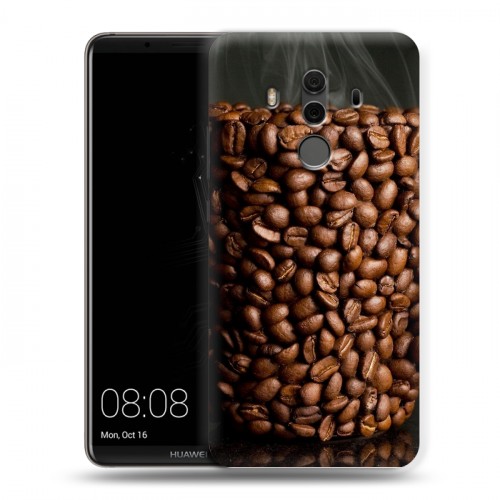 Дизайнерский пластиковый чехол для Huawei Mate 10 Pro Кофе напиток