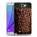 Дизайнерский пластиковый чехол для Samsung Galaxy Note 2 Кофе напиток