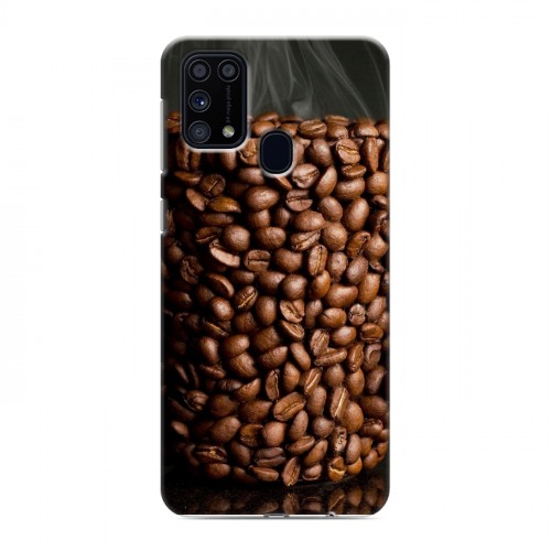 Дизайнерский силиконовый чехол для Samsung Galaxy M31 Кофе напиток