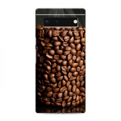 Дизайнерский пластиковый чехол для Google Pixel 6 Кофе напиток