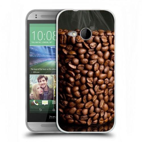 Дизайнерский пластиковый чехол для HTC One mini 2 Кофе напиток
