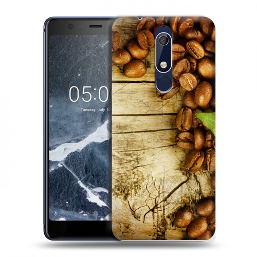 Дизайнерский пластиковый чехол для Nokia 5.1 Кофе напиток