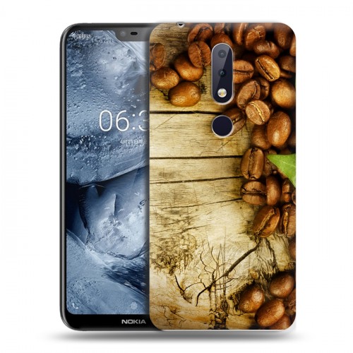 Дизайнерский пластиковый чехол для Nokia 6.1 Plus Кофе напиток